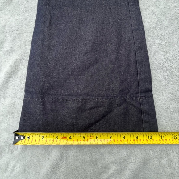 Buffalo David Bitton Dark Navy Low Rise Flared Pants - Tall - Picture 13 of 13